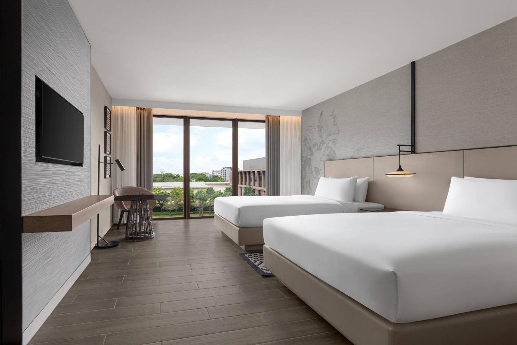 Courtyard By Marriott Bangkok Suvarnabhumi Airport Dış mekan fotoğraf